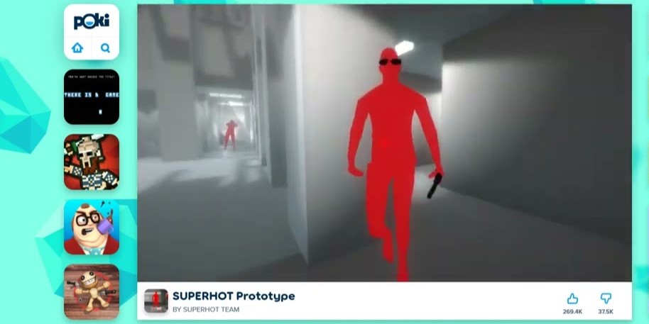 SUPERHOT Prototype poki games 2024